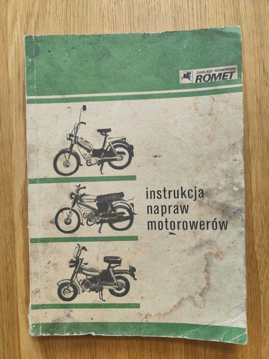 Instrukcja napraw motorowerów Romet Motorynka Ogar Kadet