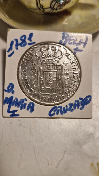 Cruzados de D. Maria I e Pedro III - 1781/2