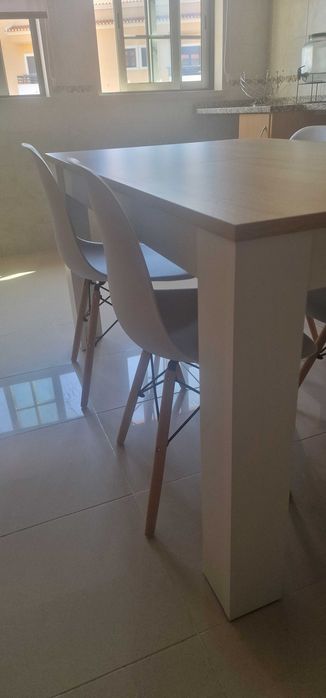 Conjunto de Mesa extensível de cozinha