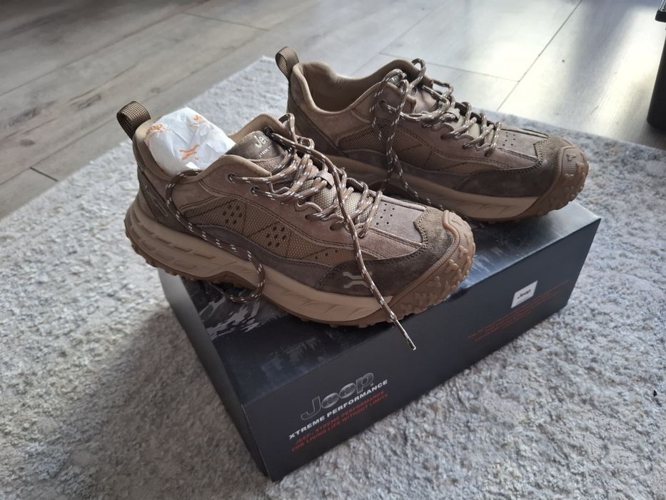 Buty Jeep Xtreme Performance nowe, beżowo-brązowe, rozmiar 39