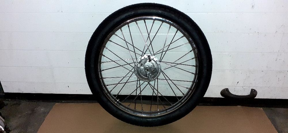 Koło przód r19 cali Romet komar sztywniak 50t1 kpl na powietrzu NOWE