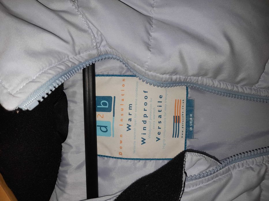 Kamizelka błękitna 38