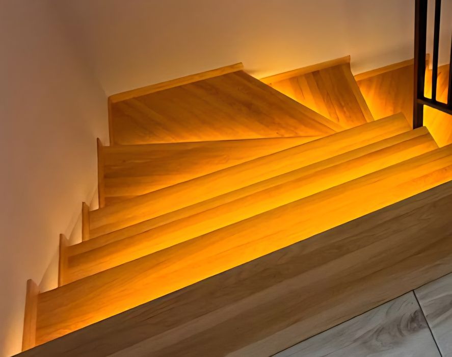 Schody drewniane dębowe