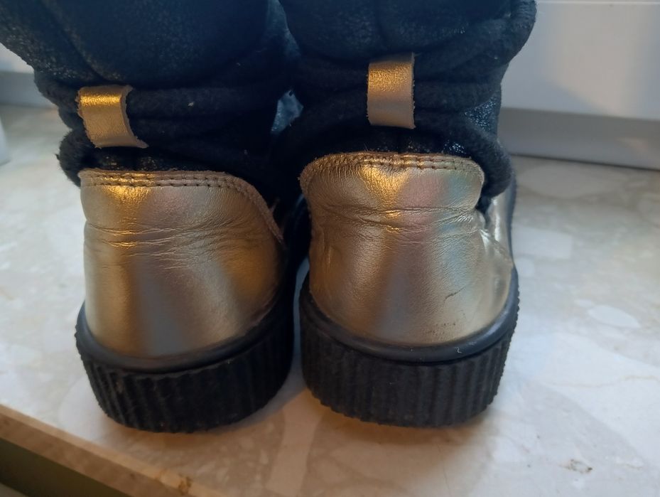 Buty zimowe dla dziewczynki Bartek skóra naturalna 32