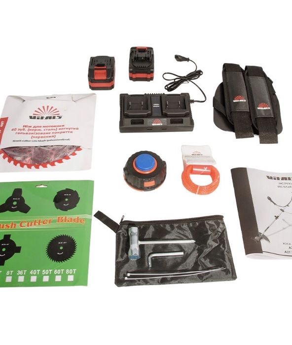 Коса акумуляторна Vitals Master AZT 3680-1n BL Kit