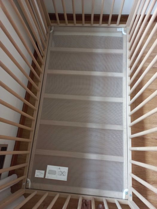 Berço IKEA SNIGLAR  Faia com colchão – Como novo, muito pouco usado
