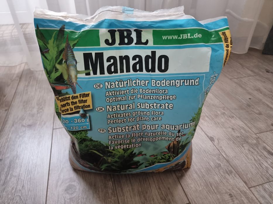 Грунт Manado та світлий. Акваріум