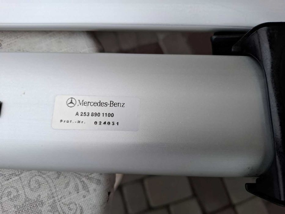 Oryginalny Bagażnik Dachowy Mercedes GLC Coupe Belki Poprzeczki Thule