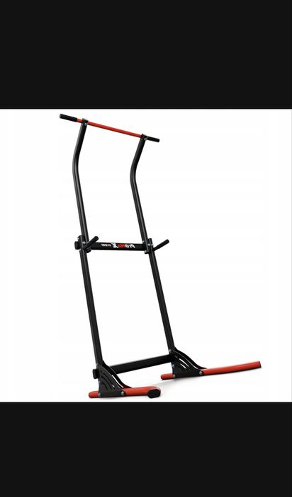 Drążek stojący stacjonarny do podciągania poręcze do ćwiczeń dipów fit