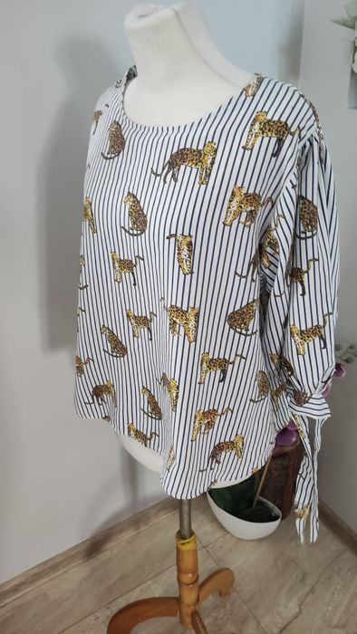 Luźna koszula bluzka w stylu Zara