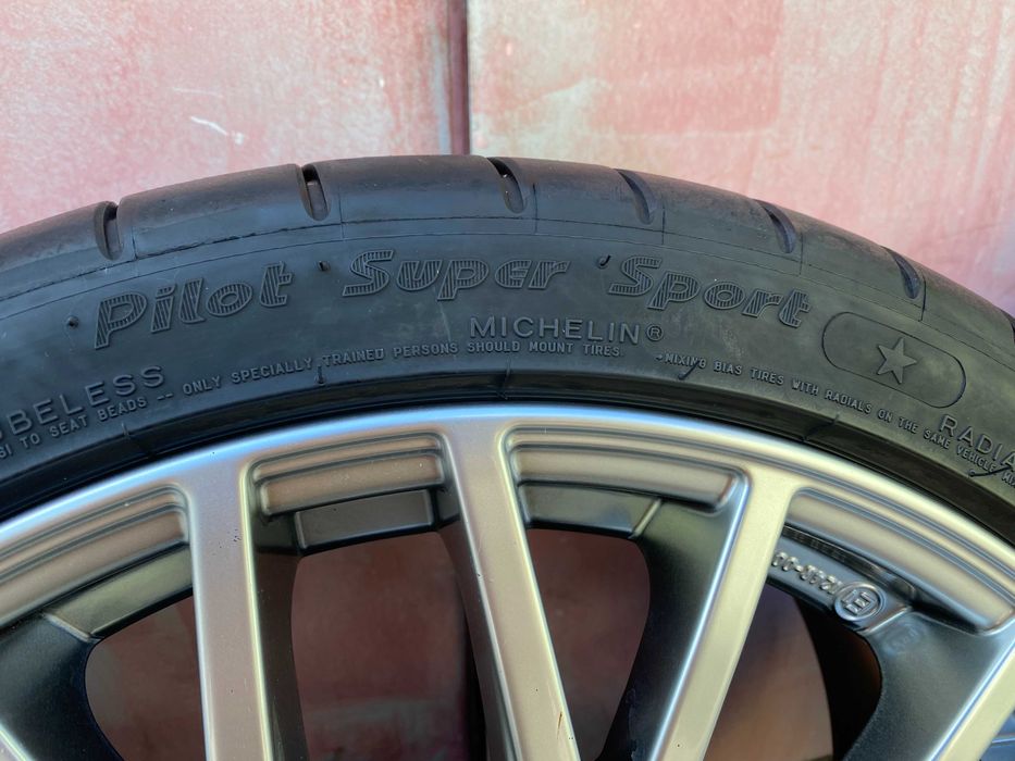 Литые диски R 19 5’112 AEZ+резина Michelin Pilot Super sport 245.35.19 ...