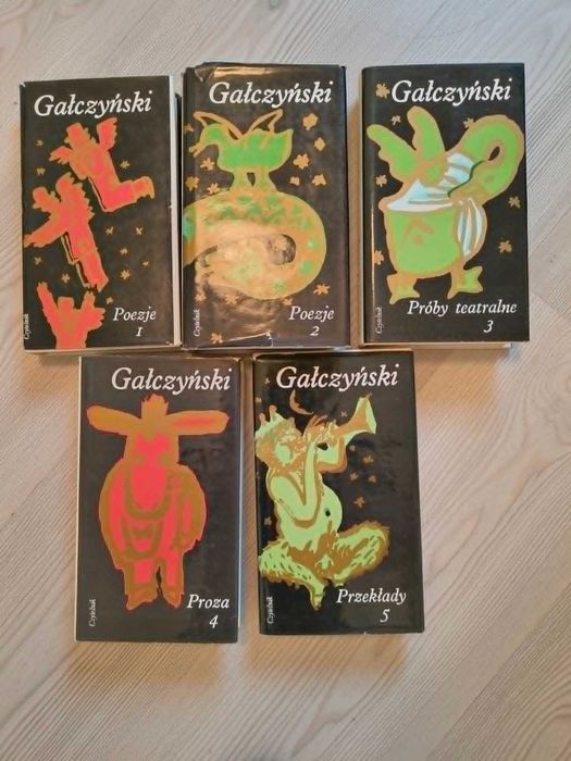 Gałczyński dzieła zebrane 5 tomów