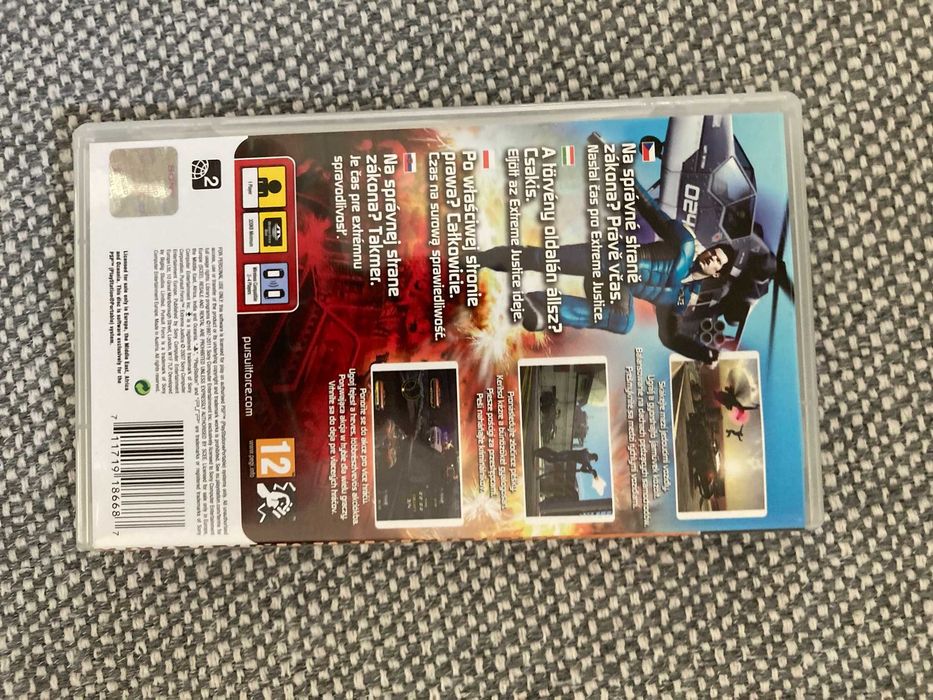 Gra na PSP Pursuit force extreme justice