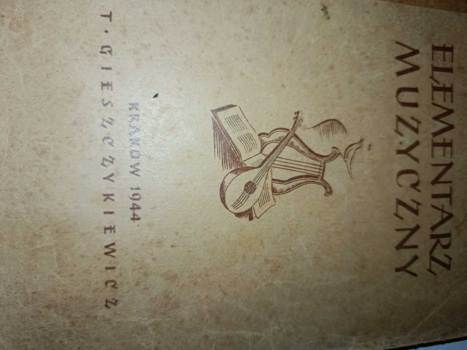 Przedwojenny " Elementarz muzyczny"