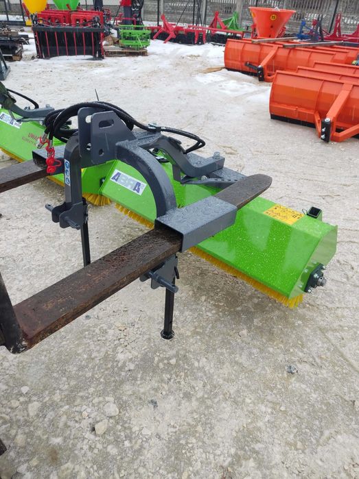 zamiatarka do traktora Wózka ładowarki hydrauliczna szczotka uliczna