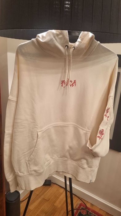 Sweatshirt Mulher Beje RVCA