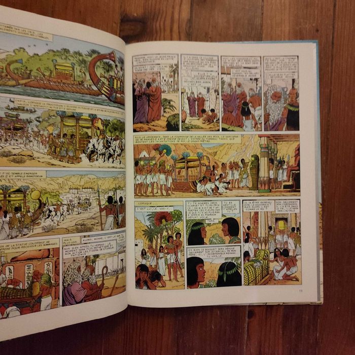 Banda desenhada - "Le pharaon" e "Osiris" - Keos e Orion