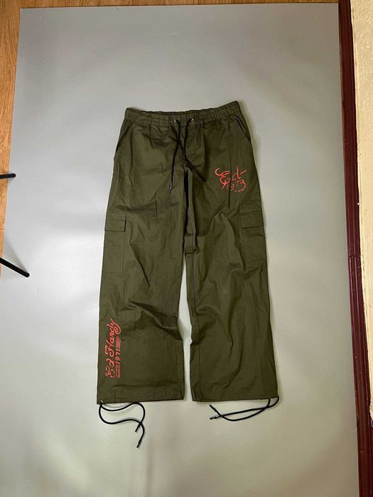 широкі штани парашути выд Ed Hardy