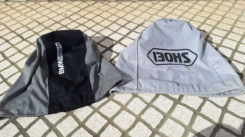 2 capacetes moto