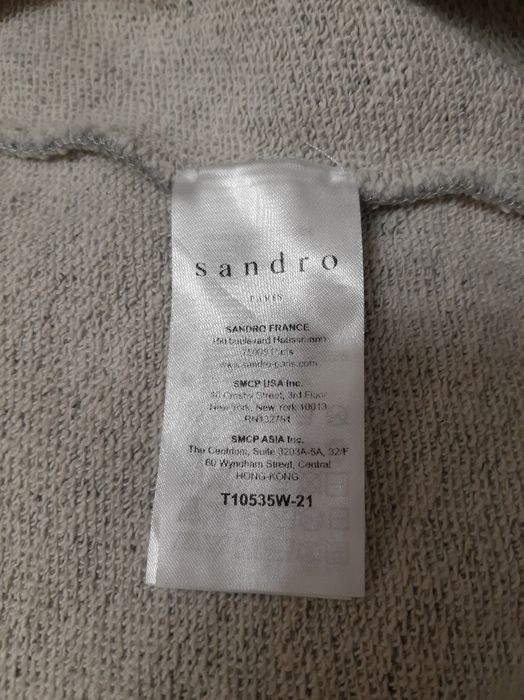 Sandro Paris original  cвитшот толстовка