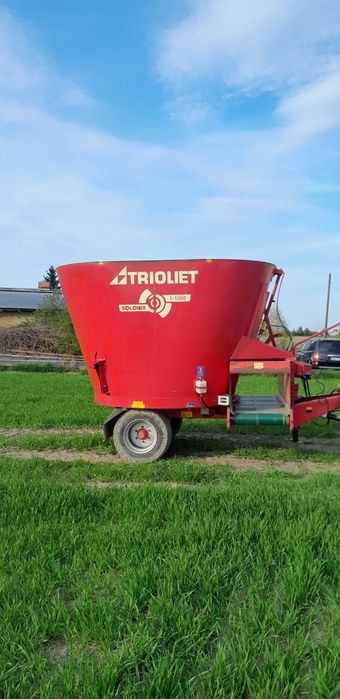 Paszowóz,  wóz paszowy 10m3 Trioliet Strautmann