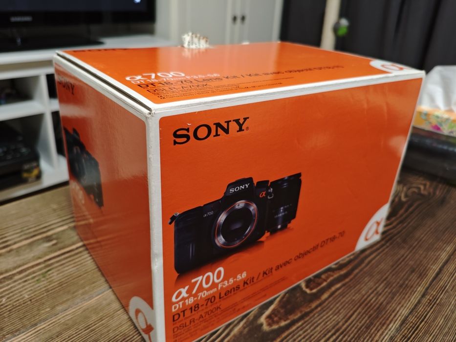 Lustrzanka SONY a700 alfa 700 rokkor