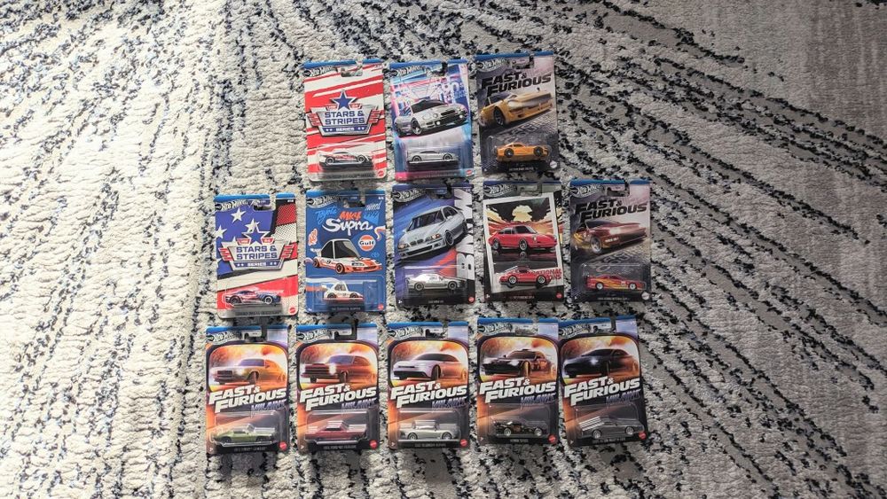 Hot Wheels silver zestaw 13szt.