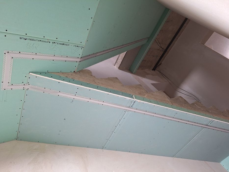 Гіпсокартонщик, монтаж гіпсокартону Брюховичі, Львів та околиці