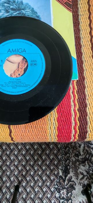 C.C.Catch-Amiga Quartet, 7"singiel winylowy
