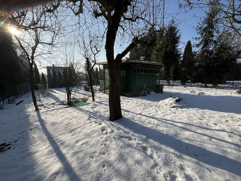 Działka rekreacyjna ROD w Balicach