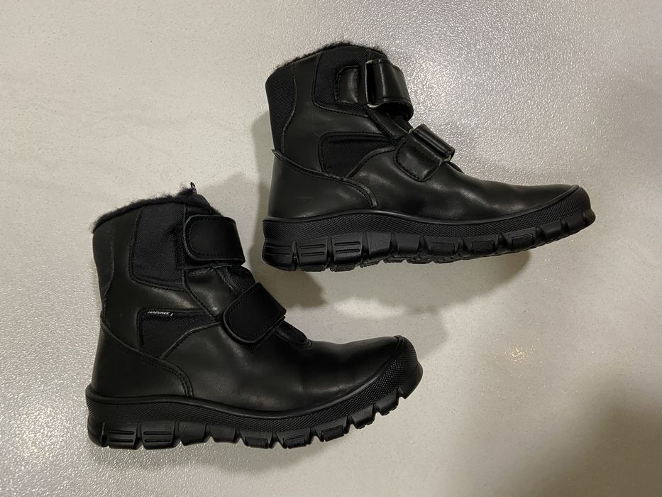 Skórzane kozaki zimowe  Mazurek 34
