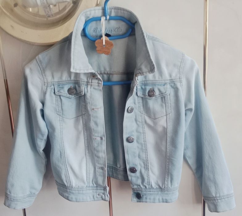 Kurtka, katana jeansowa. Denim Co.  6-7 lat, rozm. 122