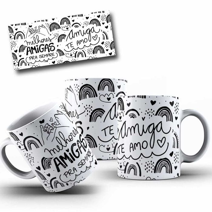 Canecas Estampadas Feitas ao gosto do Cliente Foto, Frase Etc.