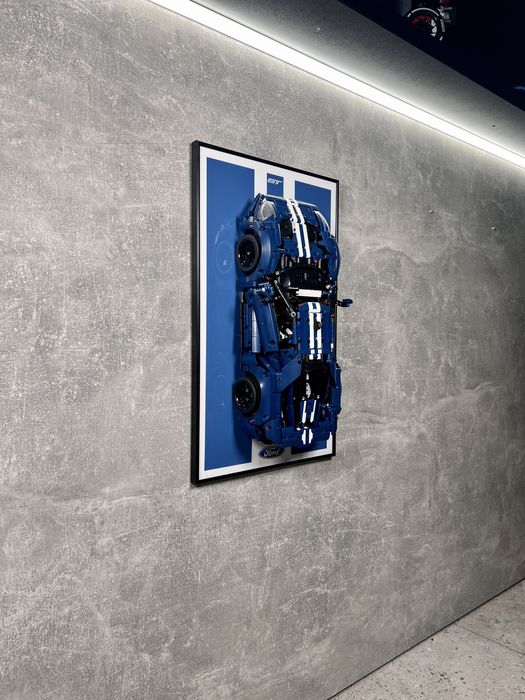 Арт Тримач Рамка на Стіну LEGO Technic Ford GT 42154 Лего Форд Технік