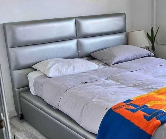 Camas De Casal Estofadas ALTA GAMA - MODELO QUADROS - Top de Gama 190x140m Estrado Incluído!!