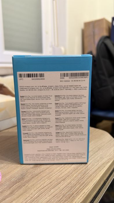 Amazon Alexa - Echo Pop SELADO