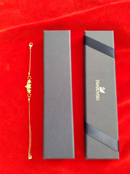 Bransoletka Swarovski gwiazdy duo