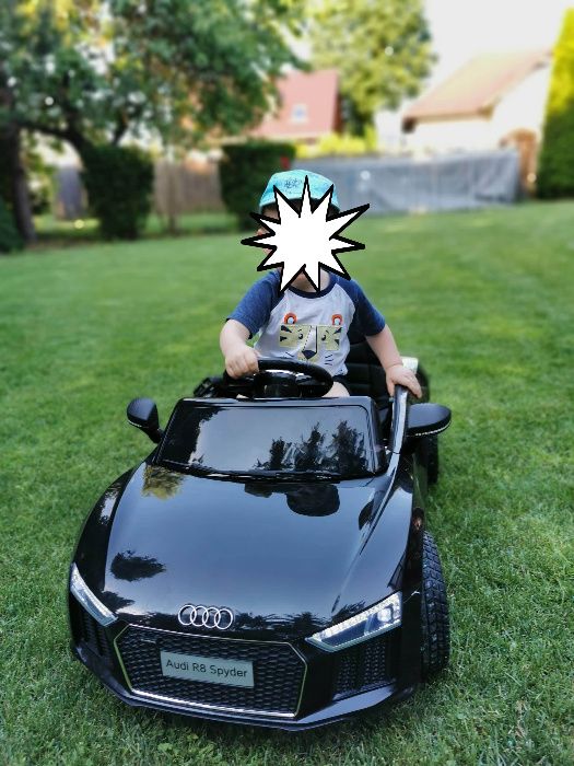 Auto na Akumulator Skóra Pilot Eva AUDI R8 Spyder