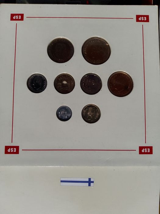 Conjunto moedas pré-euro