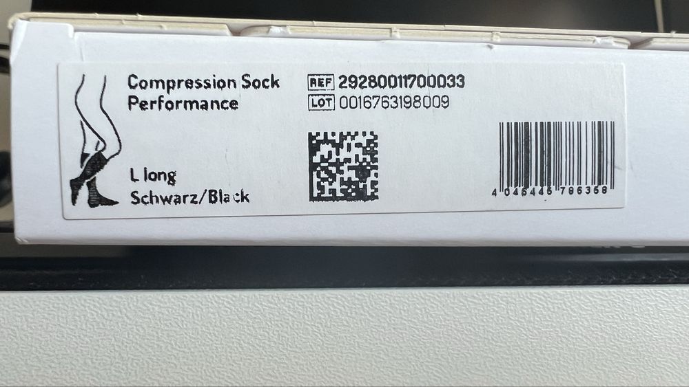 Meias de compressao Performance Bauerfeind
