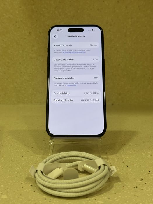 iPhone 16 Preto – Estado Impecável
