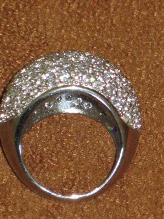 Anel Prata Maciça de Lei 925`/.. C/Contraste