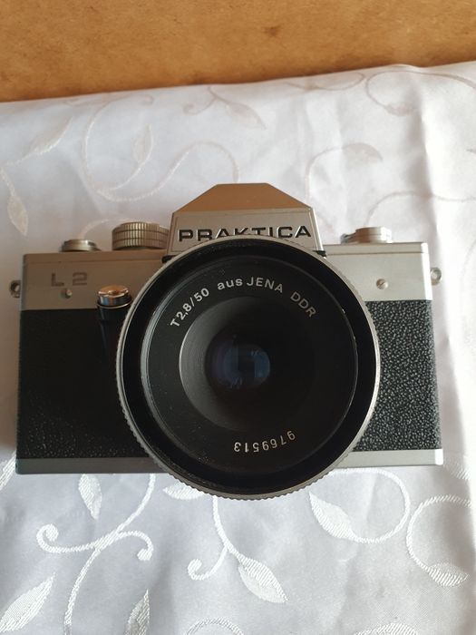 Sprzedam aparat Practika PRL plus lampa  Toshiba