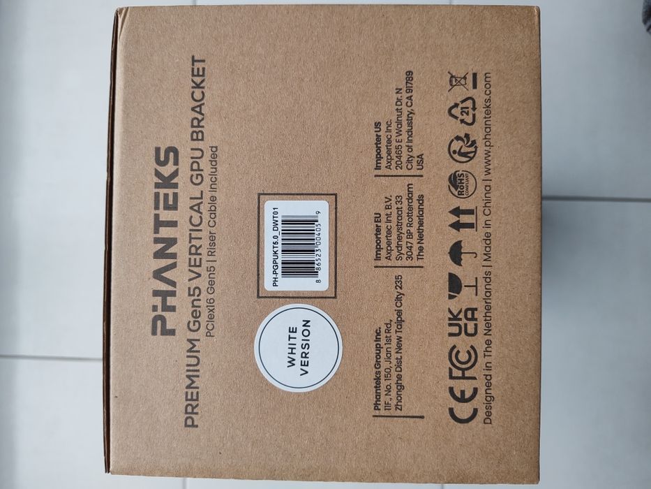 Вертикальний кронштейн Phanteks Premium Gen5 DRGB (PH-PGPUKT5.0_DWT01)