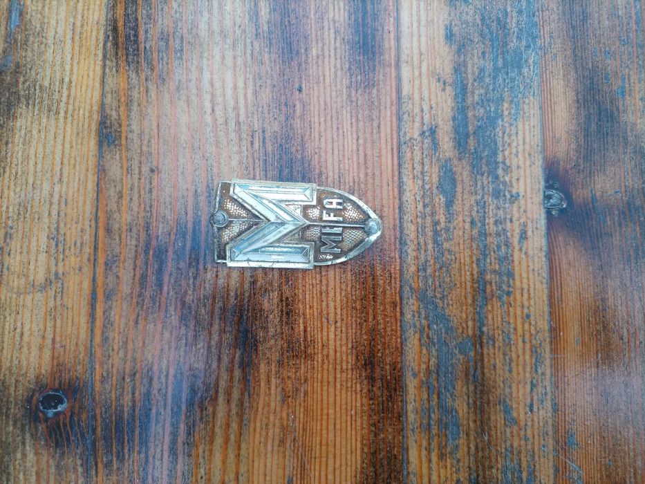 Zabytkowy Emblemat Rowerowy MIFA