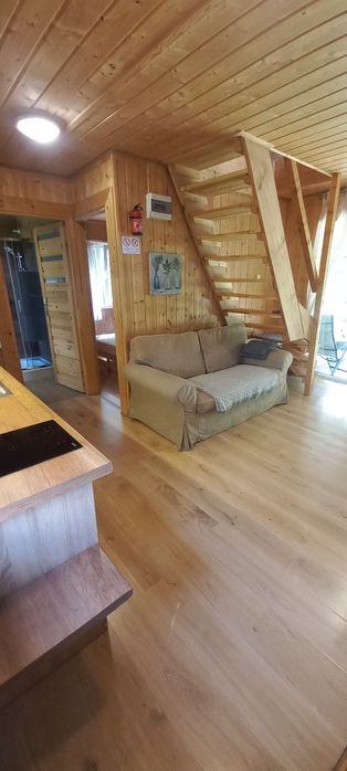 Domek nad samą rzeczką i stawem z sauną i jacuzzi