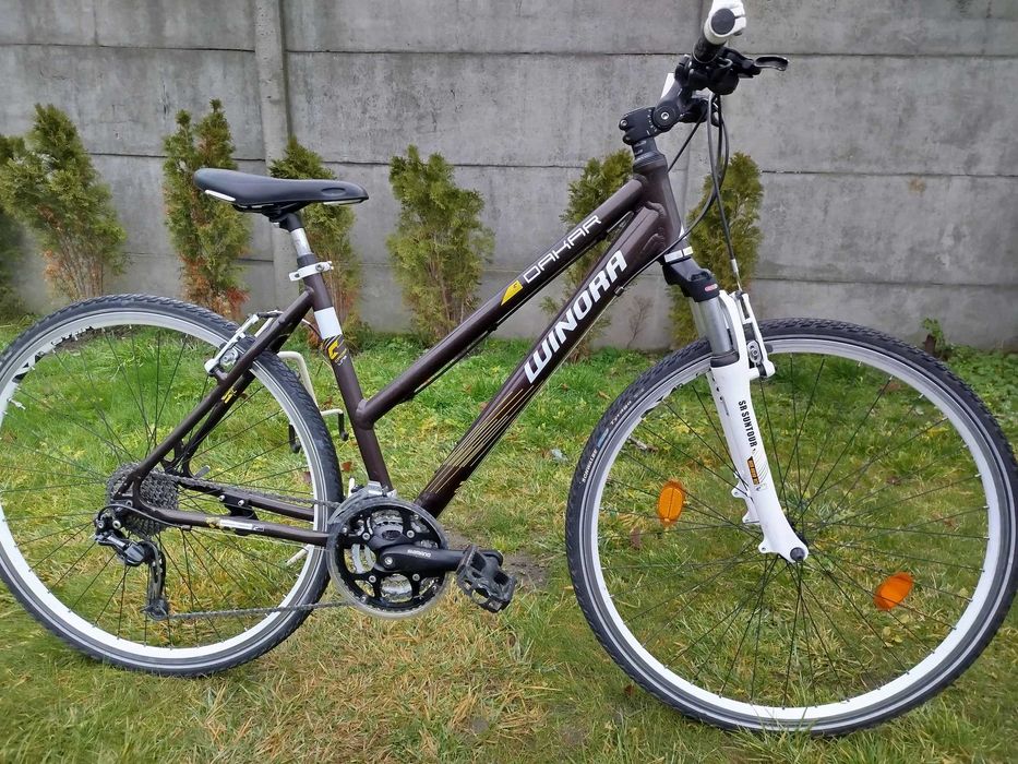 Rower Crossowy WINORA DAKAR Koła 28 Cali Rama 48 cm 19 cali Blok Amor