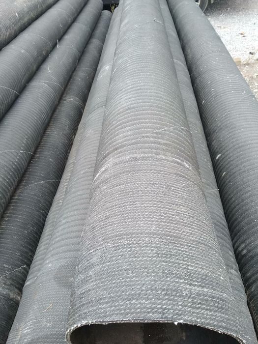 Всасывающий шланг на бензовоз мотопомп рукав для выкачки гофрированный