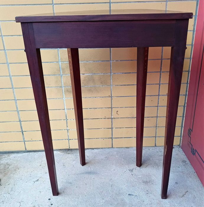 Mesa Encostar Pau Santo 1 Gaveta