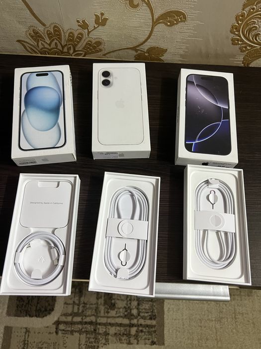 Оригинальные кабеля для зарядки Iphone 16pro —-Iphone 16—Iphone 15